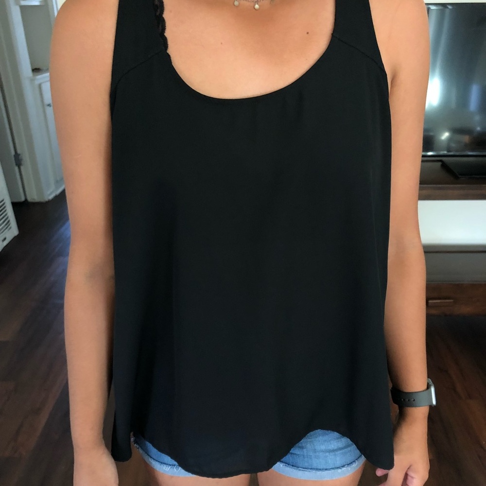 Hollister Black Tank